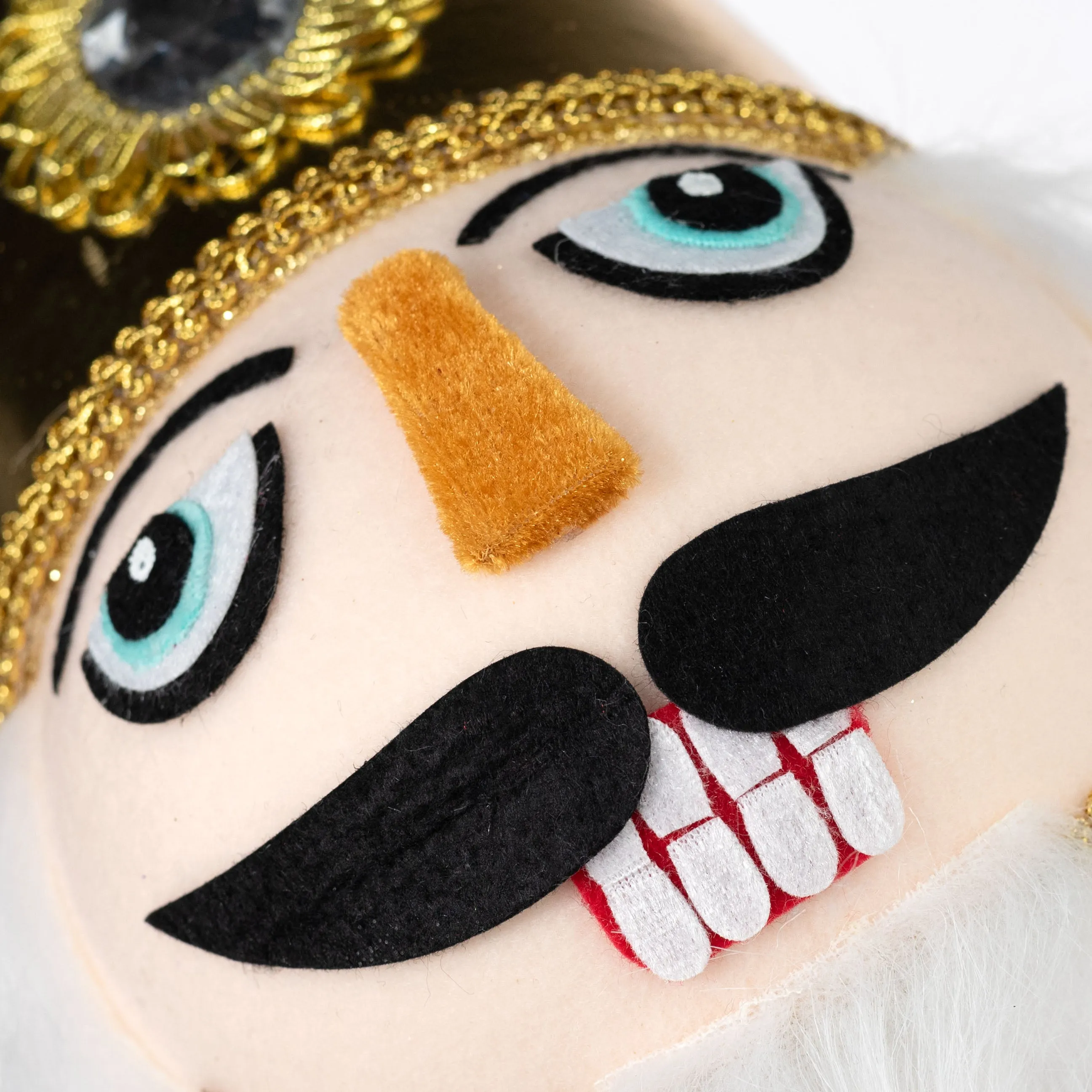 10" Nutcracker King Head Ornament