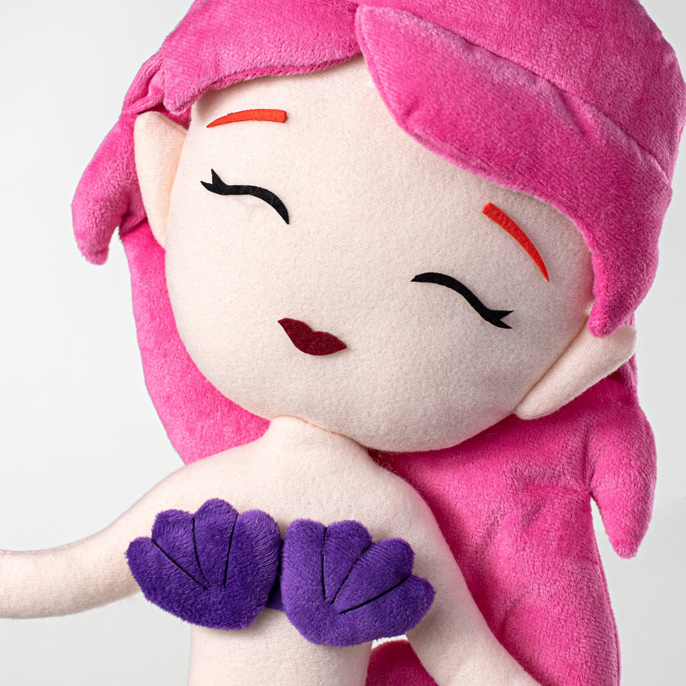 19" Plush Mermaid Decoration