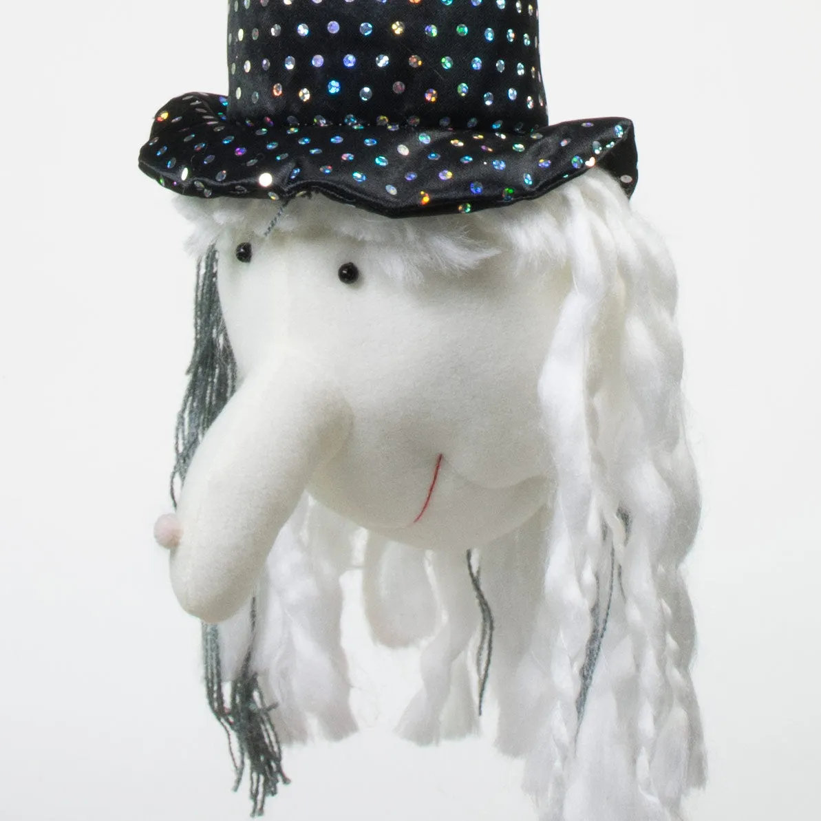 26" Plush Witch Head