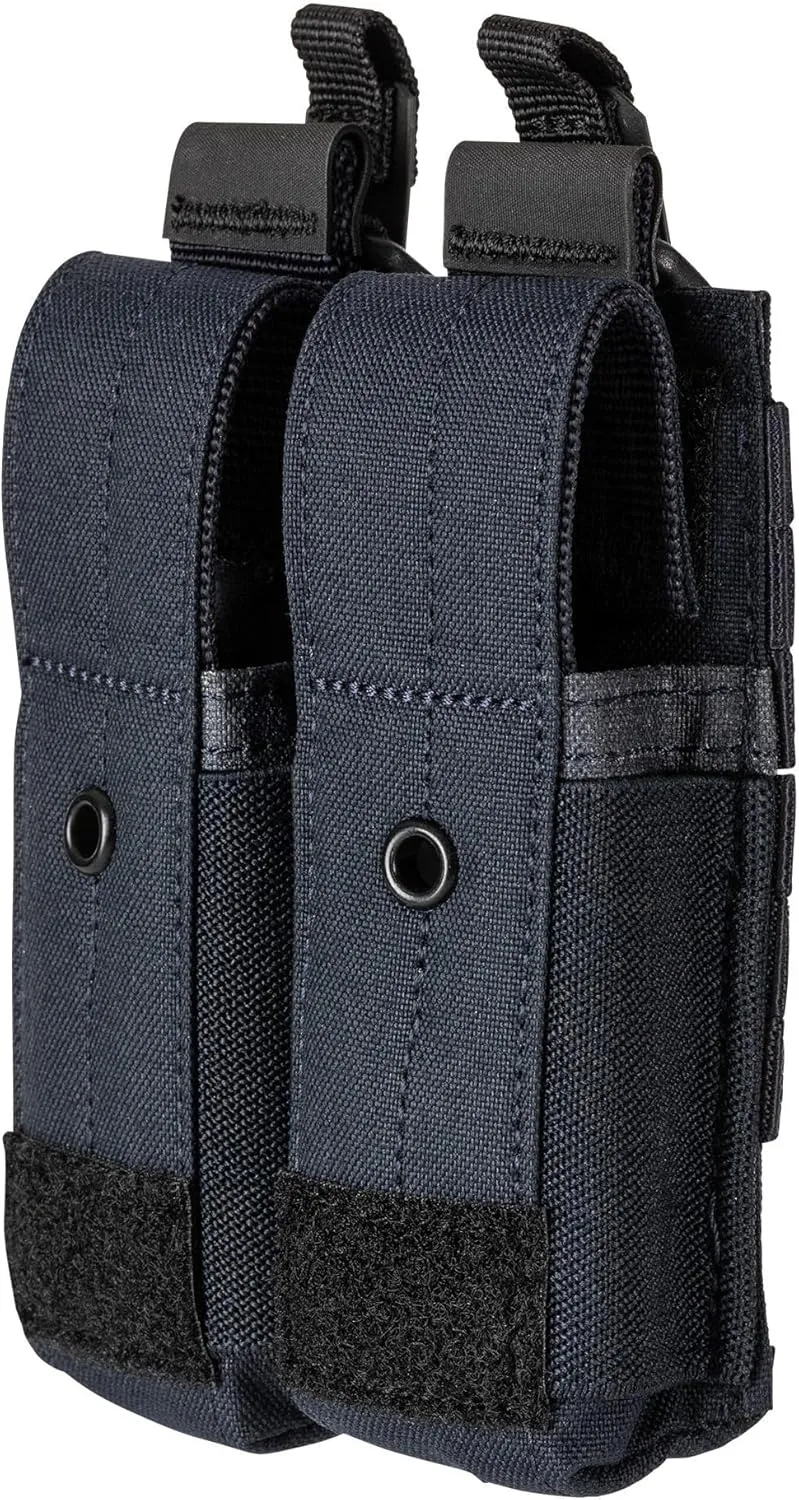 5.11 Flex Pistol Double Mag Cover Tactical Pouch MOLLE, Style 56678, Dark Navy