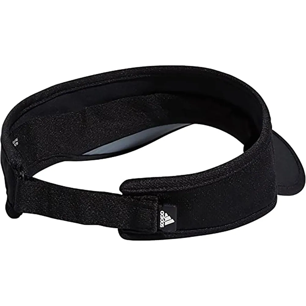 Adidas Superlite 2 Black Silver Womens Tennis Visor