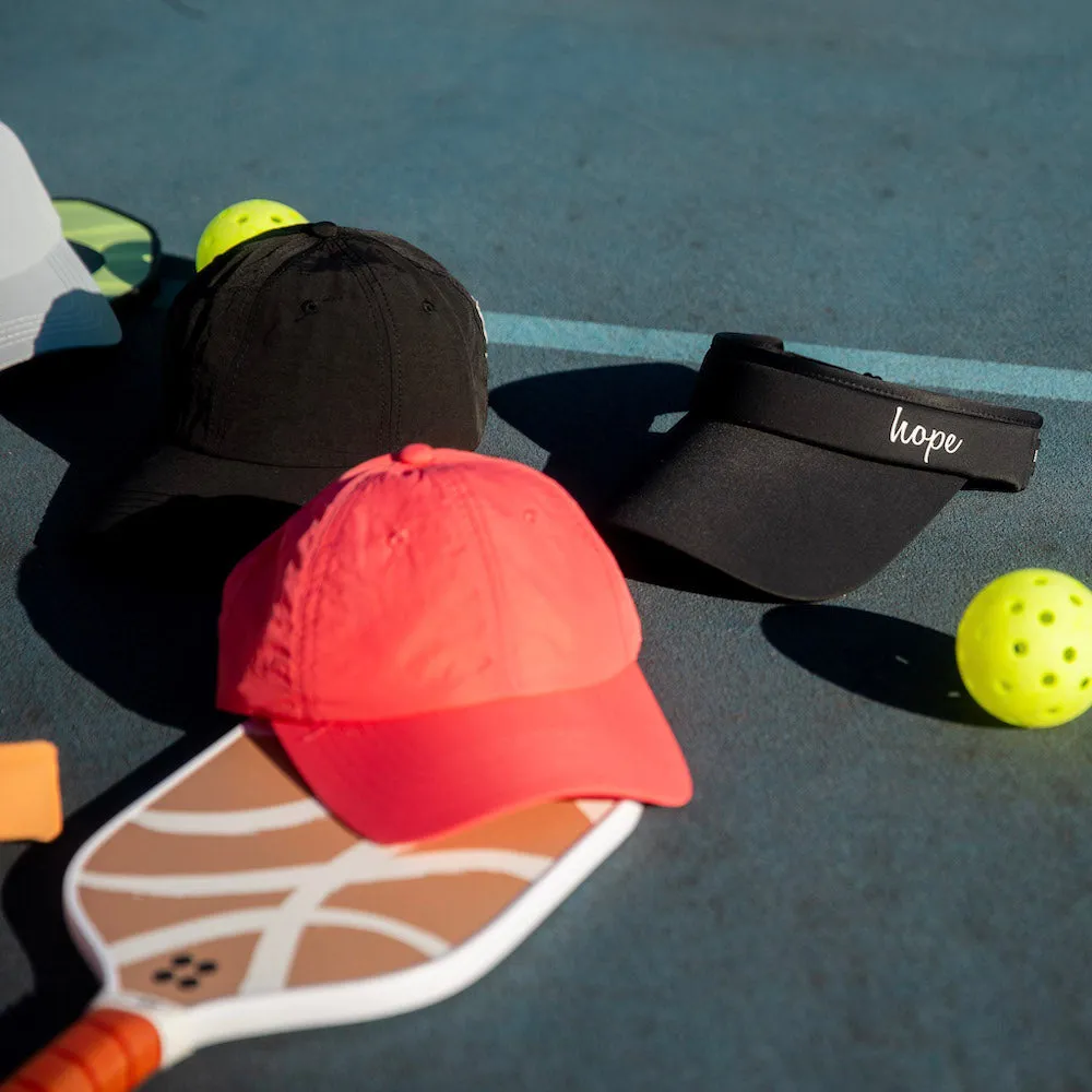 Adjustable Band Sport Visor - Black