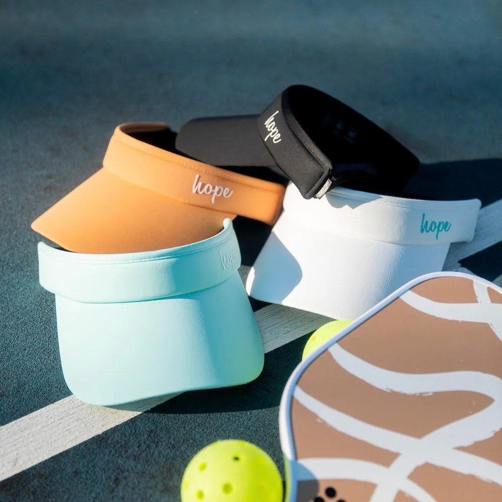 Adjustable Band Sport Visor - Black