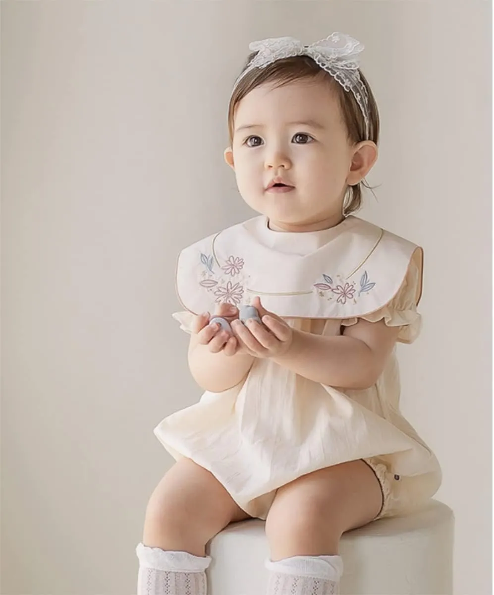 Bethynas Baby Girls Cute Bow-knot Headband Soft Lace Floral Hairbands Newborn Infant Toddlers Kids Hair Accessories (Style 2)