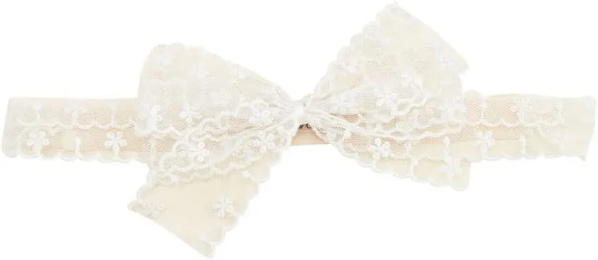 Bethynas Baby Girls Cute Bow-knot Headband Soft Lace Floral Hairbands Newborn Infant Toddlers Kids Hair Accessories (Style 2)
