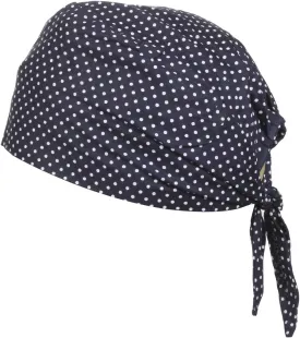 BISMAADH Bamboo Cotton Polka Dot Printed Patka Durag Headcover Skull Cap