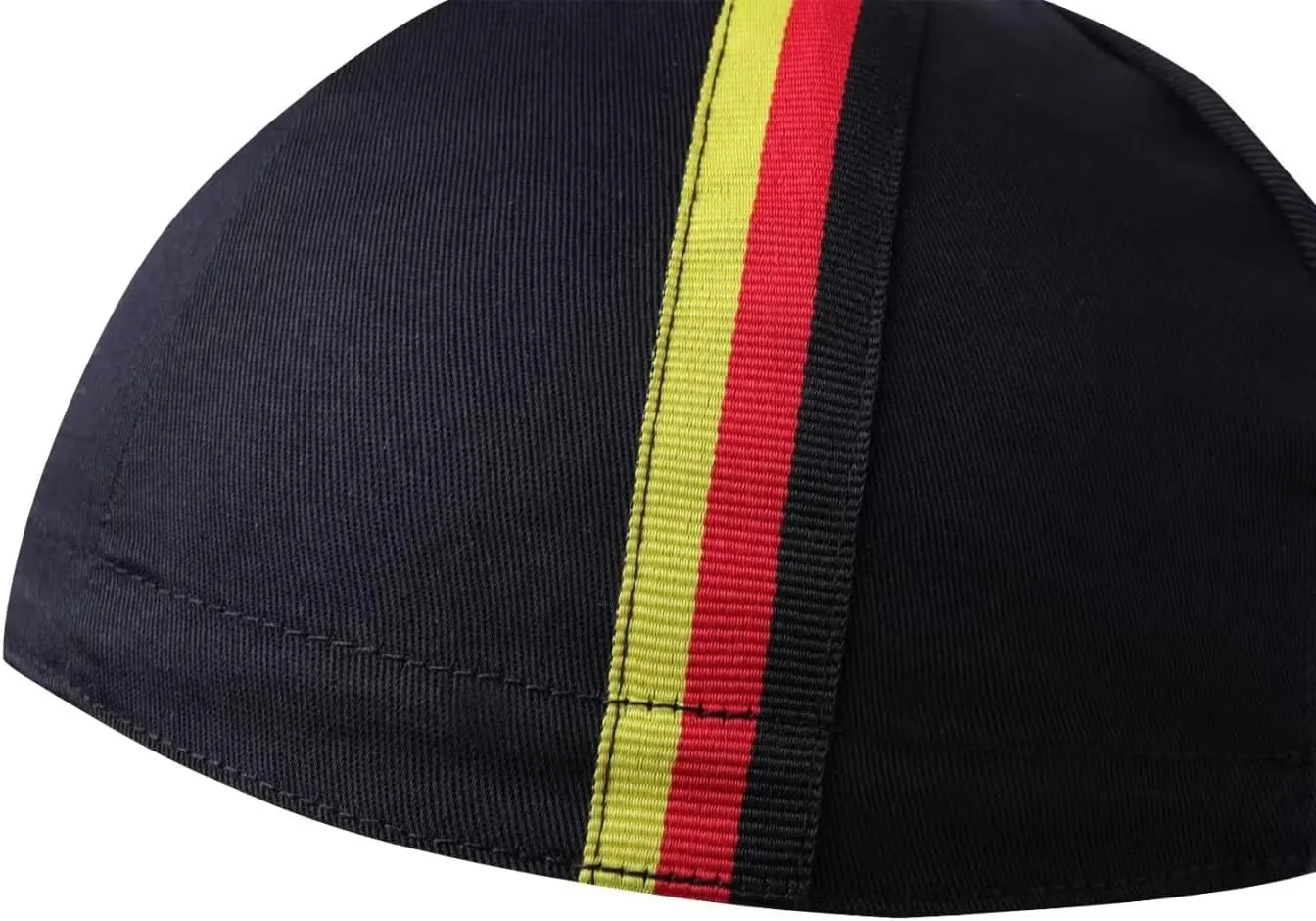 Black Cycling Cap - Cotton Cycling Hat-Under Helmet - Cycling Helmet Liner Breathable&Sweat Uptake One Size
