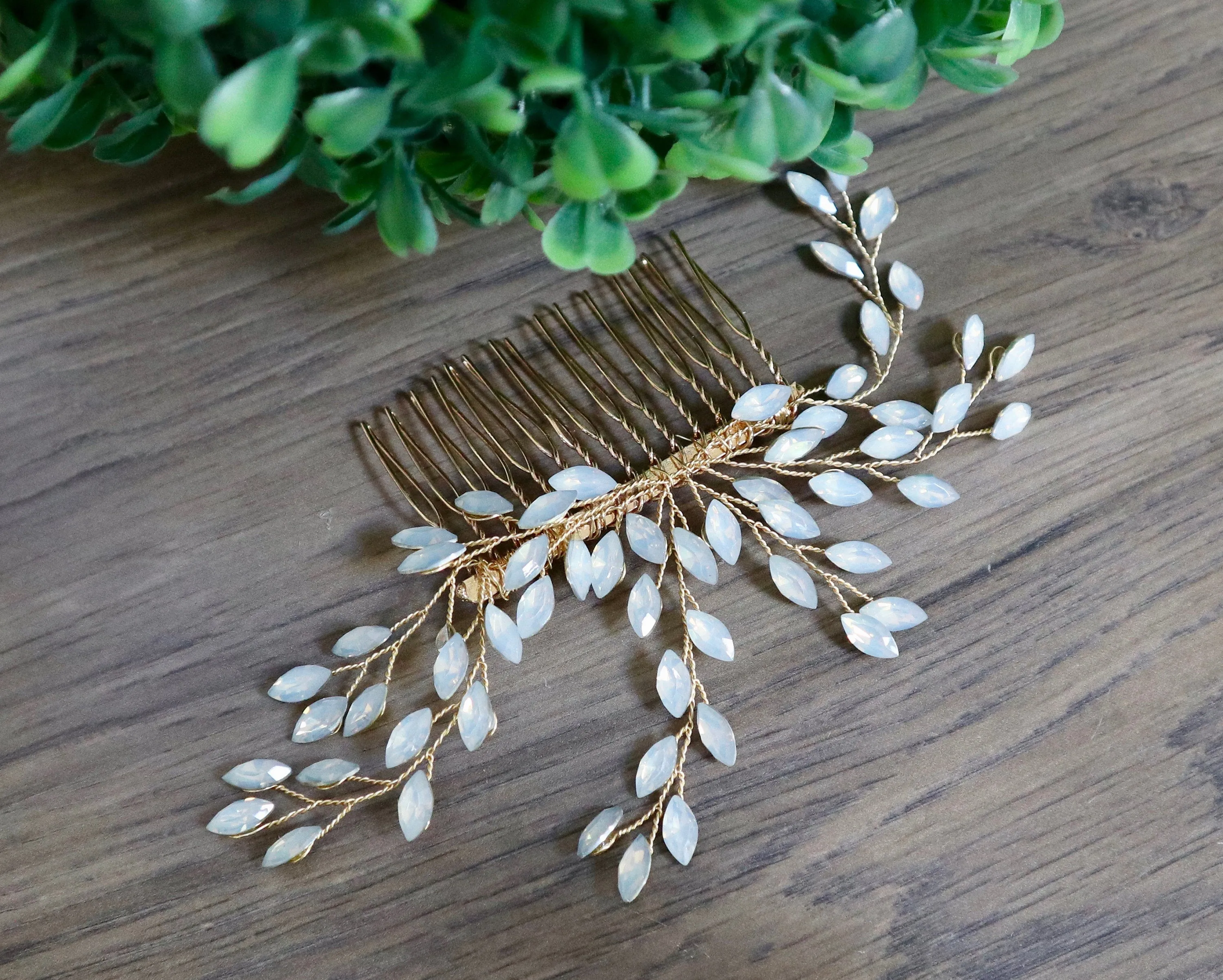 Bridal hair comb - Jaime
