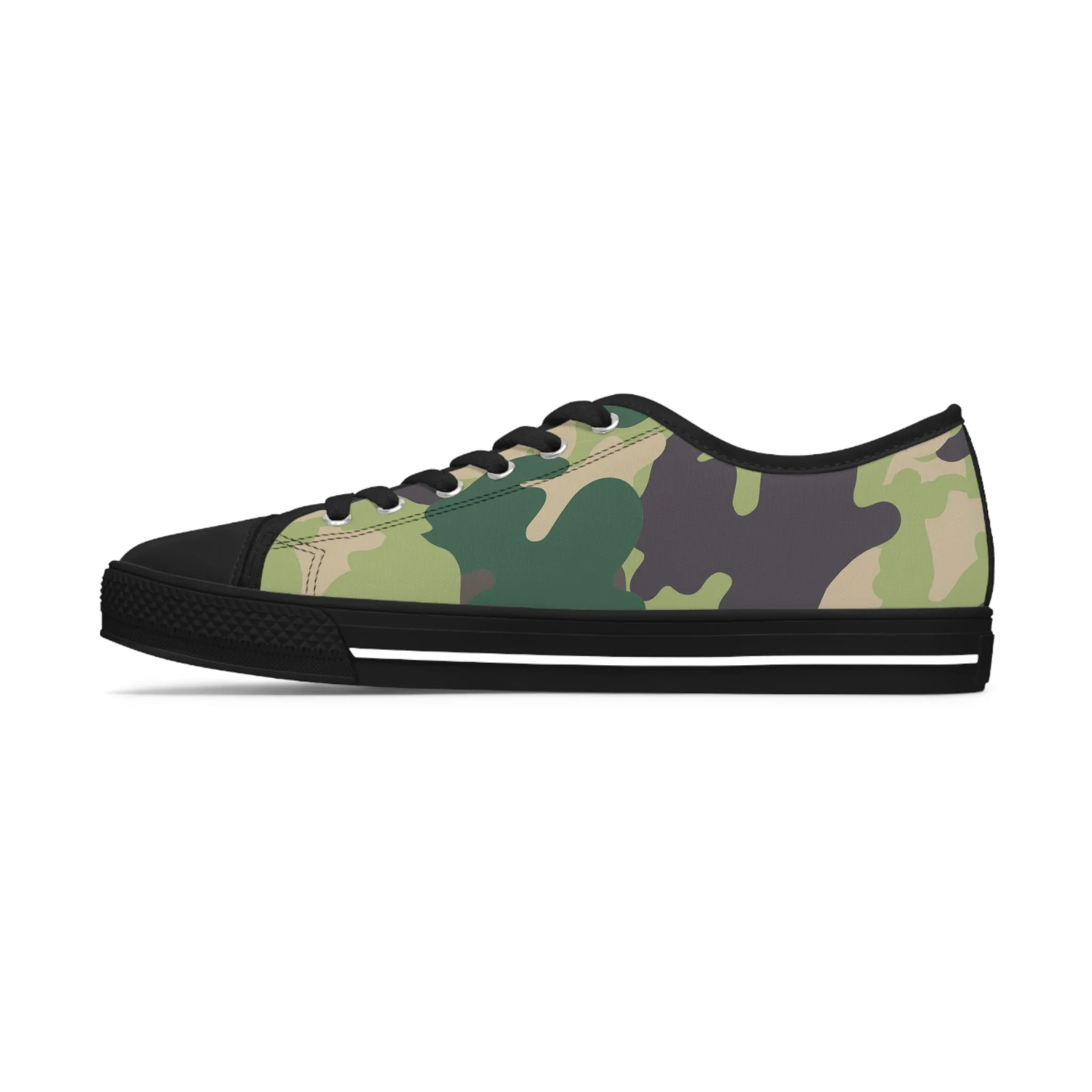 Camo no 9 Women's Low Top Sneakers