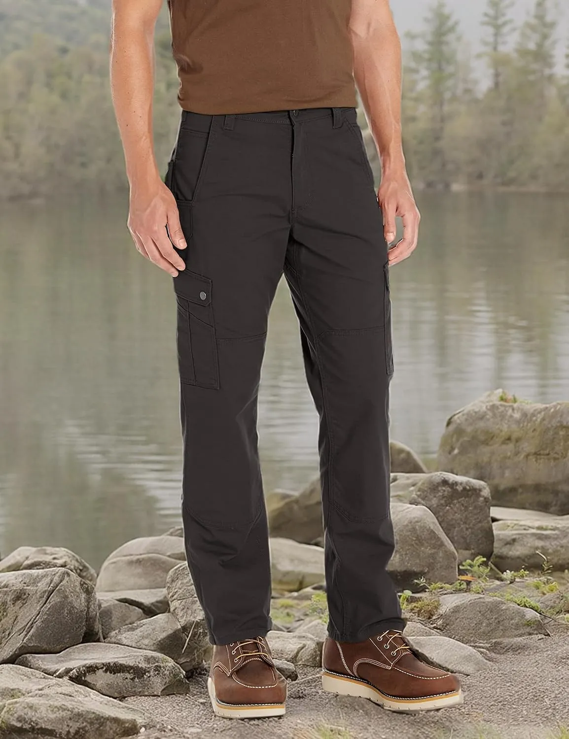 Carhartt Men's 105461 Rugged Flex Relaxed Fit Ripstop Cargo Work Pant
