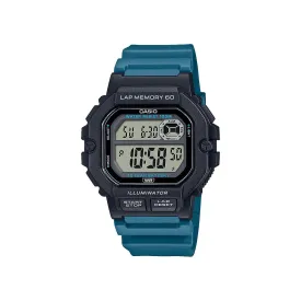 Casio Black / Blue Digital Sports Watch - WS1400H-3A