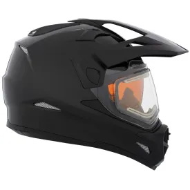 CKX Quest RSV Solid Backcountry Helmet with Electric Double Shield