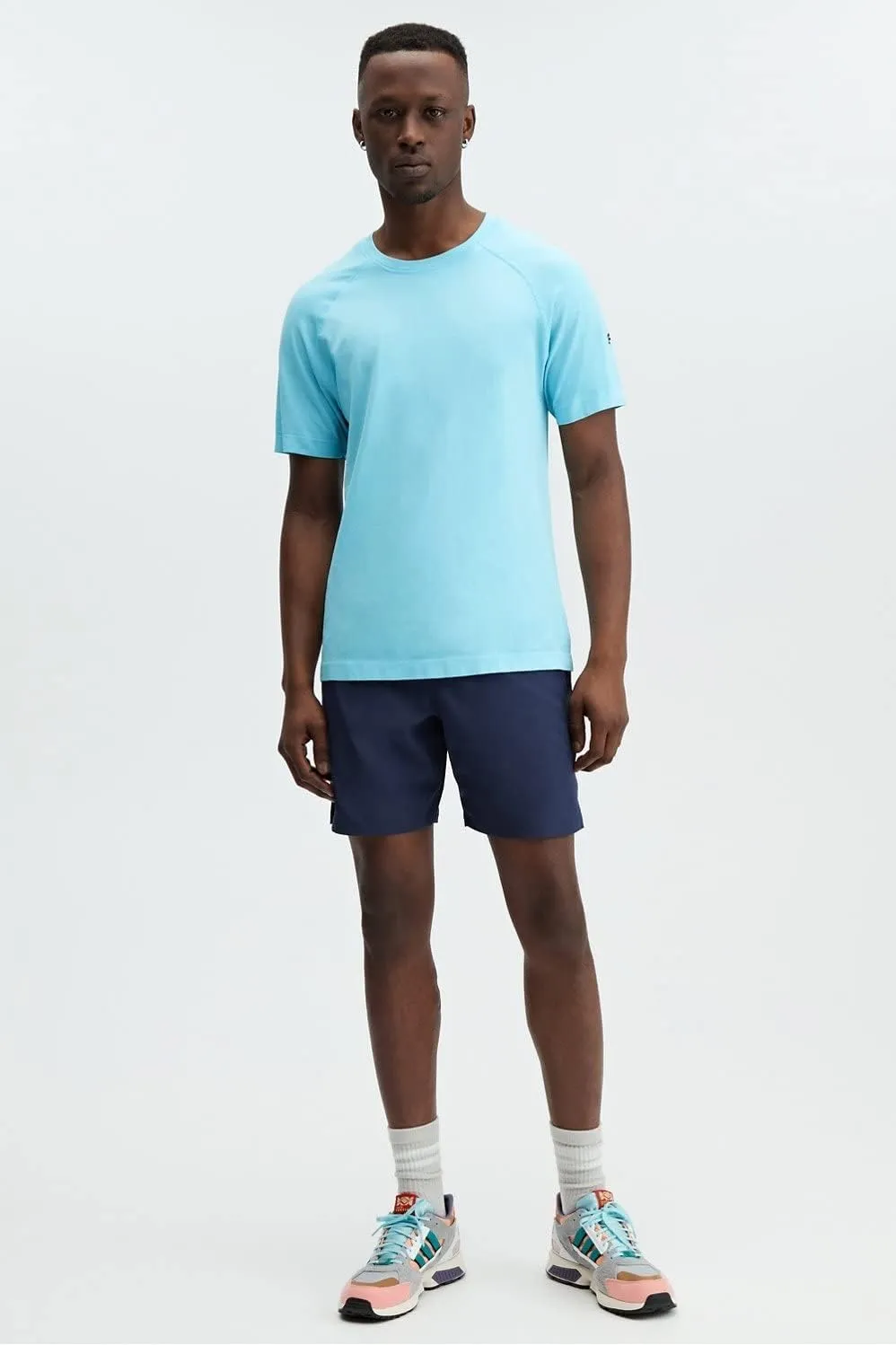 Fabletics Men's The Fundamental Short, Workout, Running, Training, Gym, Yoga, Ultra Lightweight, Athletic