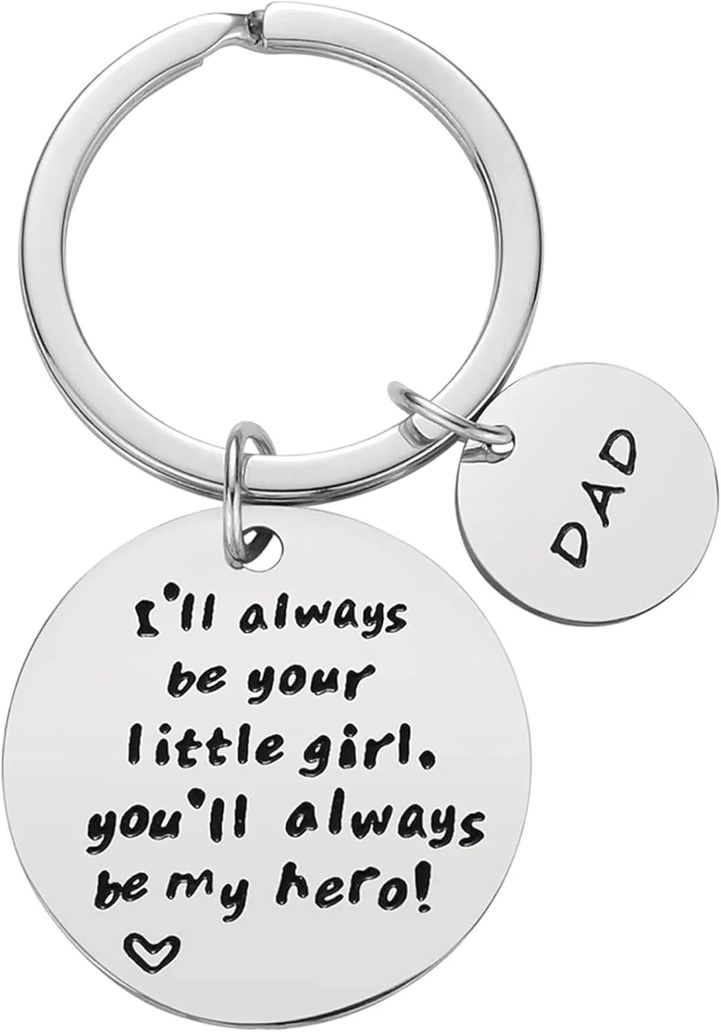 Fathers Day Dad Gifts for Dad, Grandpa Fathers Day Gift - Mens Keychain, Key Chains for Car Keys