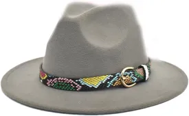 Fedora Hat Woolen Jazz Hat Party Hats Ladies Fedora Hats Men Hats Top Hats Panama 8 59-61cm