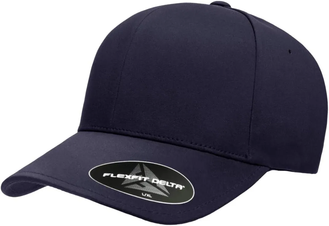 Flexfit Delta 180 Seamless Stretch-Fitted Hat with 3-Layer Sweatband | Bulk Packs Available