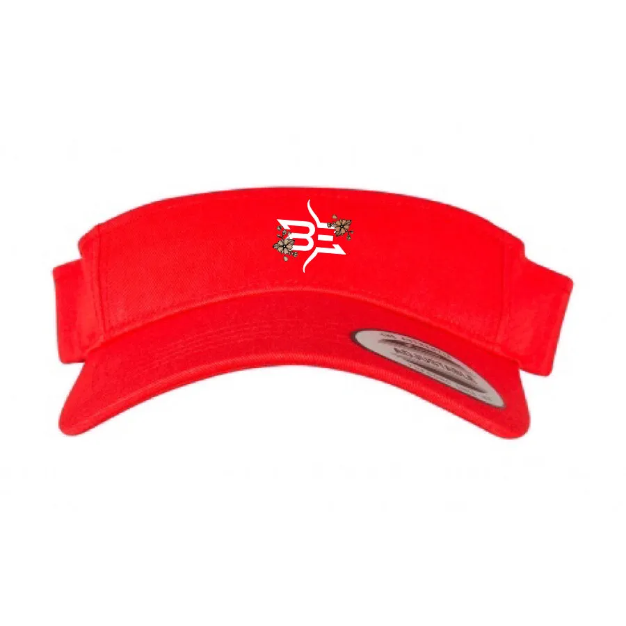 FLOWER DESIGN ARCHERY VISOR
