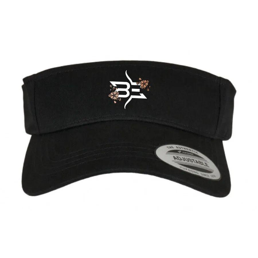 FLOWER DESIGN ARCHERY VISOR