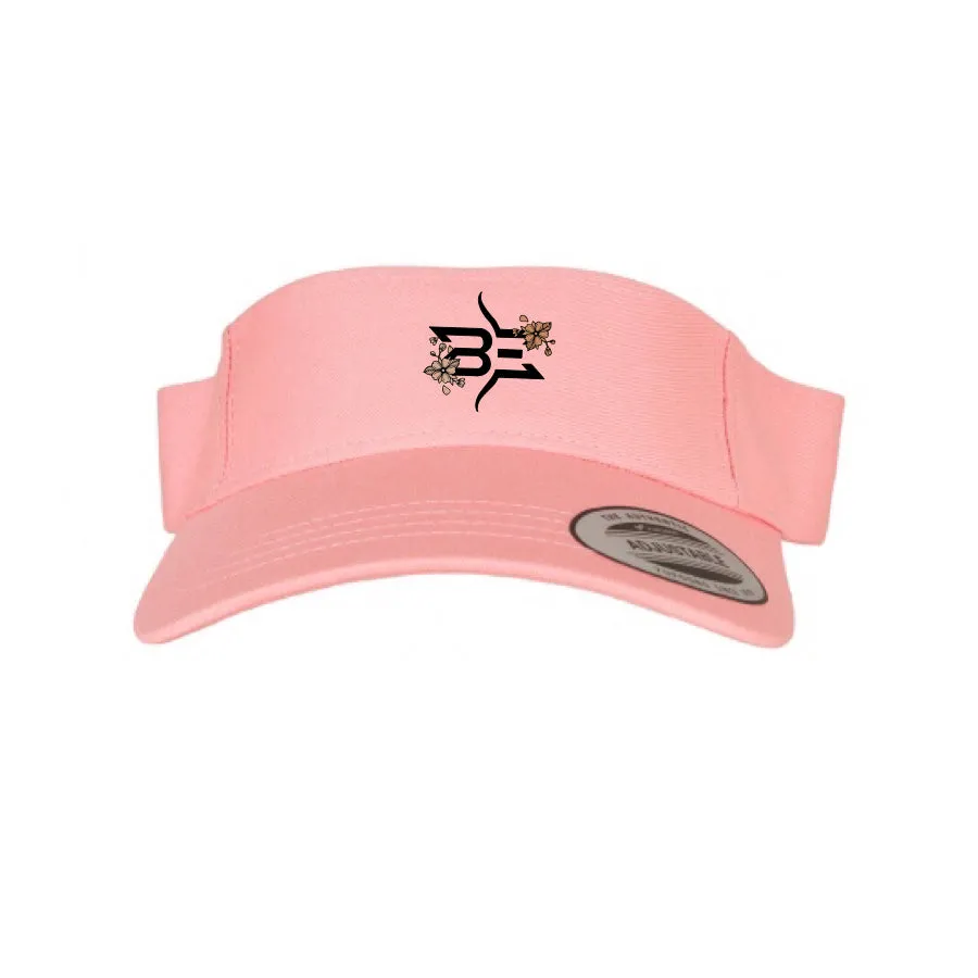 FLOWER DESIGN ARCHERY VISOR