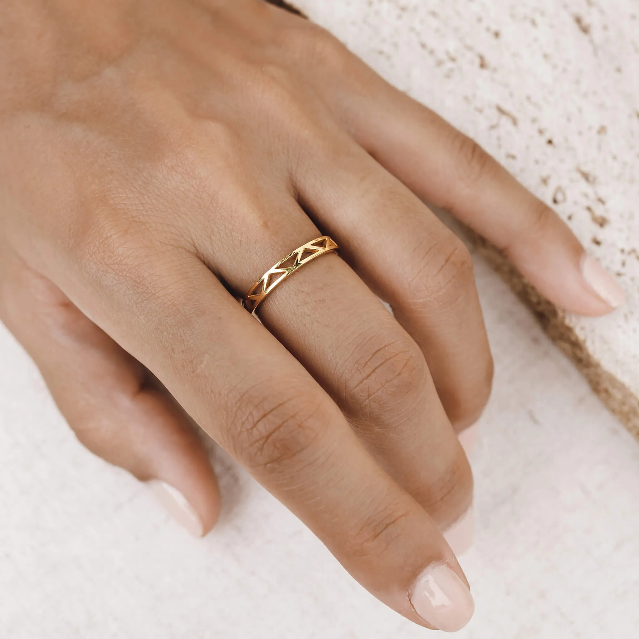 Geometric Ring - Vera