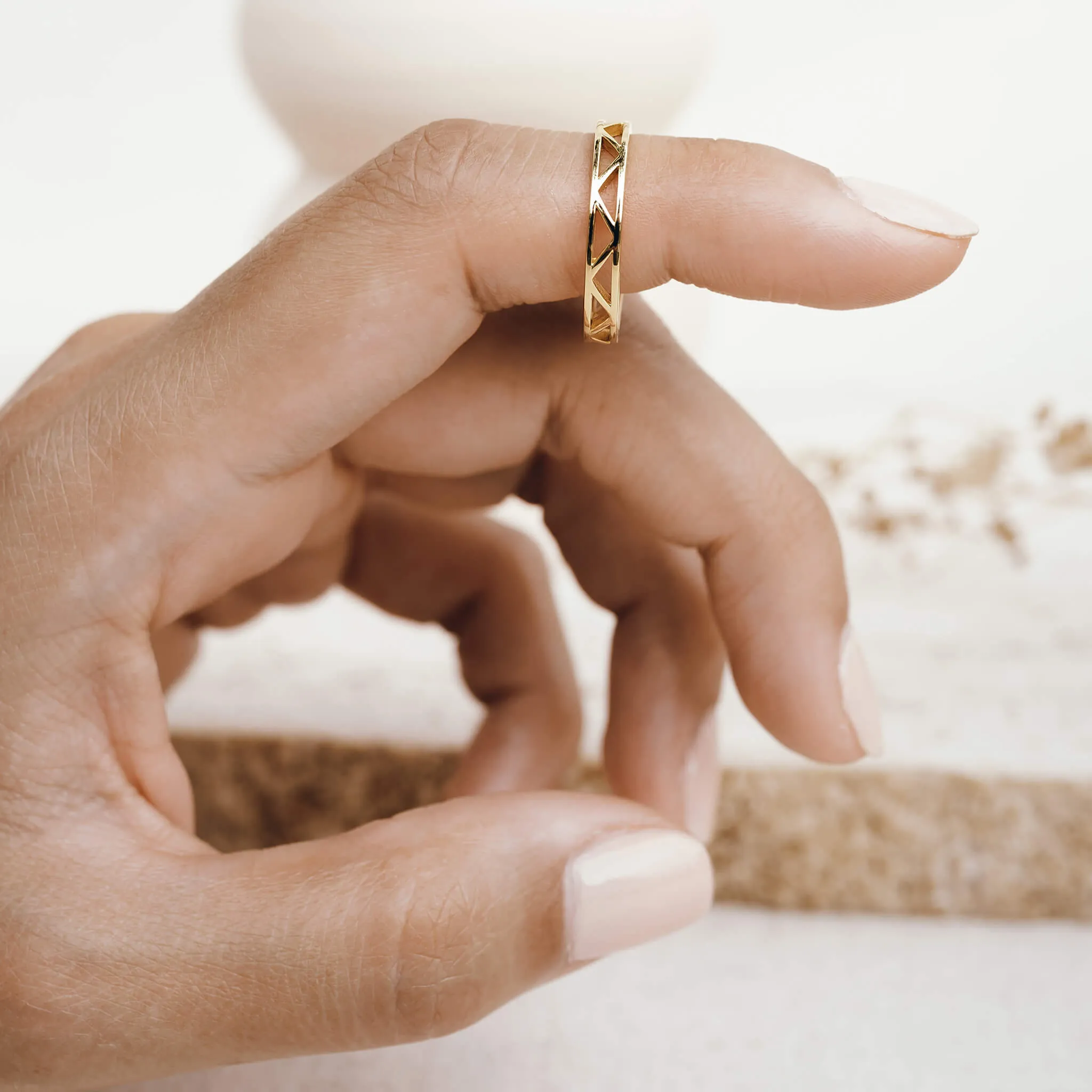 Geometric Ring - Vera