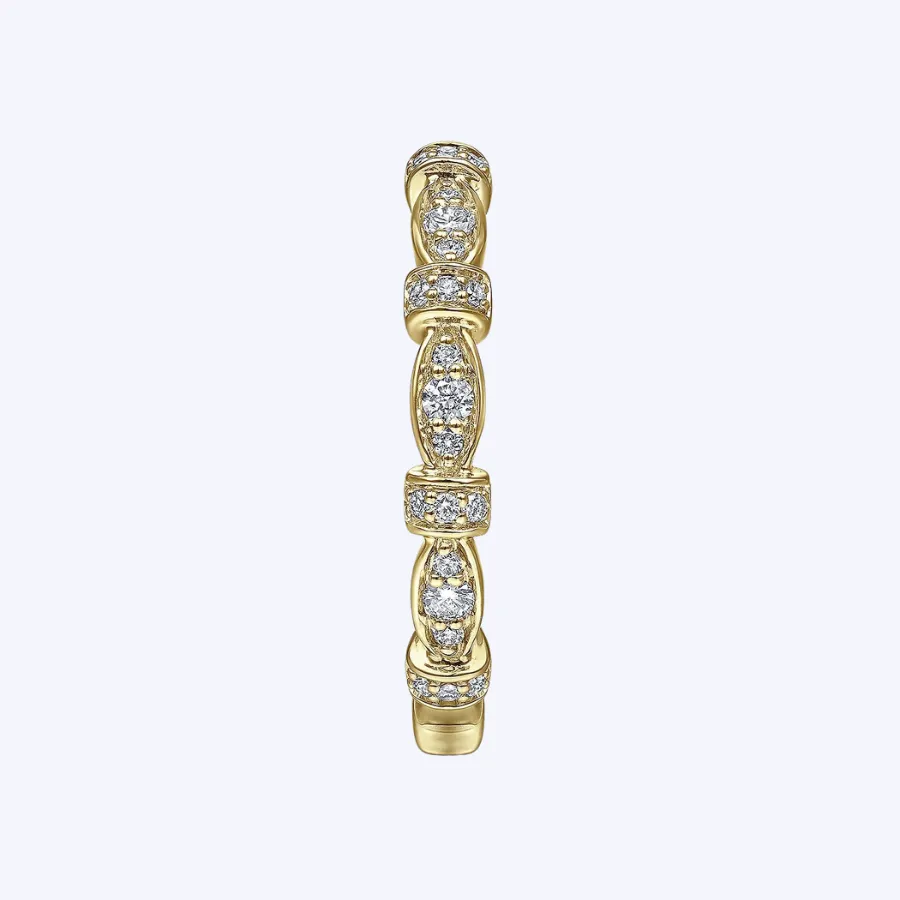 Geometric Stackable Diamond Ring
