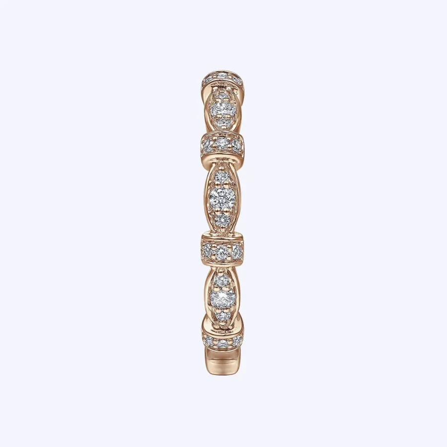 Geometric Stackable Diamond Ring