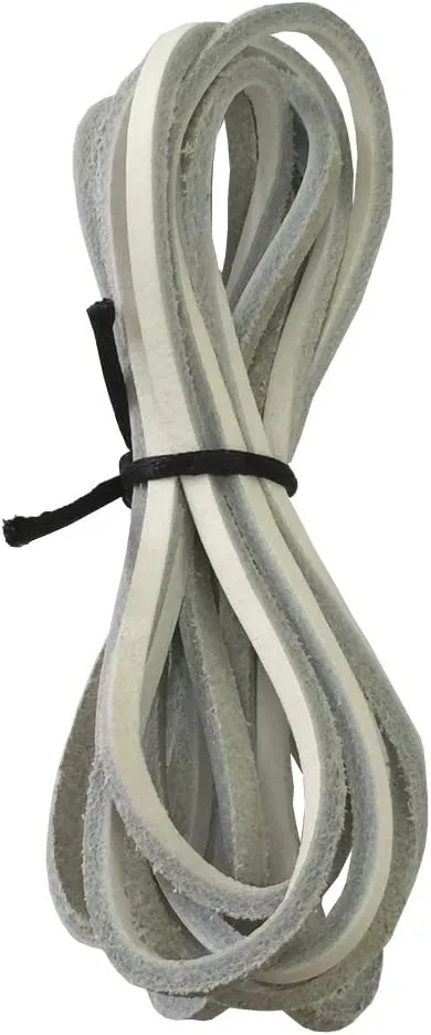 Goodlace 1 PCS of 1/8" Rawhide Leather Shoelaces Shoe Boot Laces Shoestrings Cord