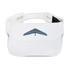 Gray & Blue Glider | Sport Visor