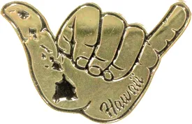 Hawaii Lapel or Hat Pin Shaka Island Chain