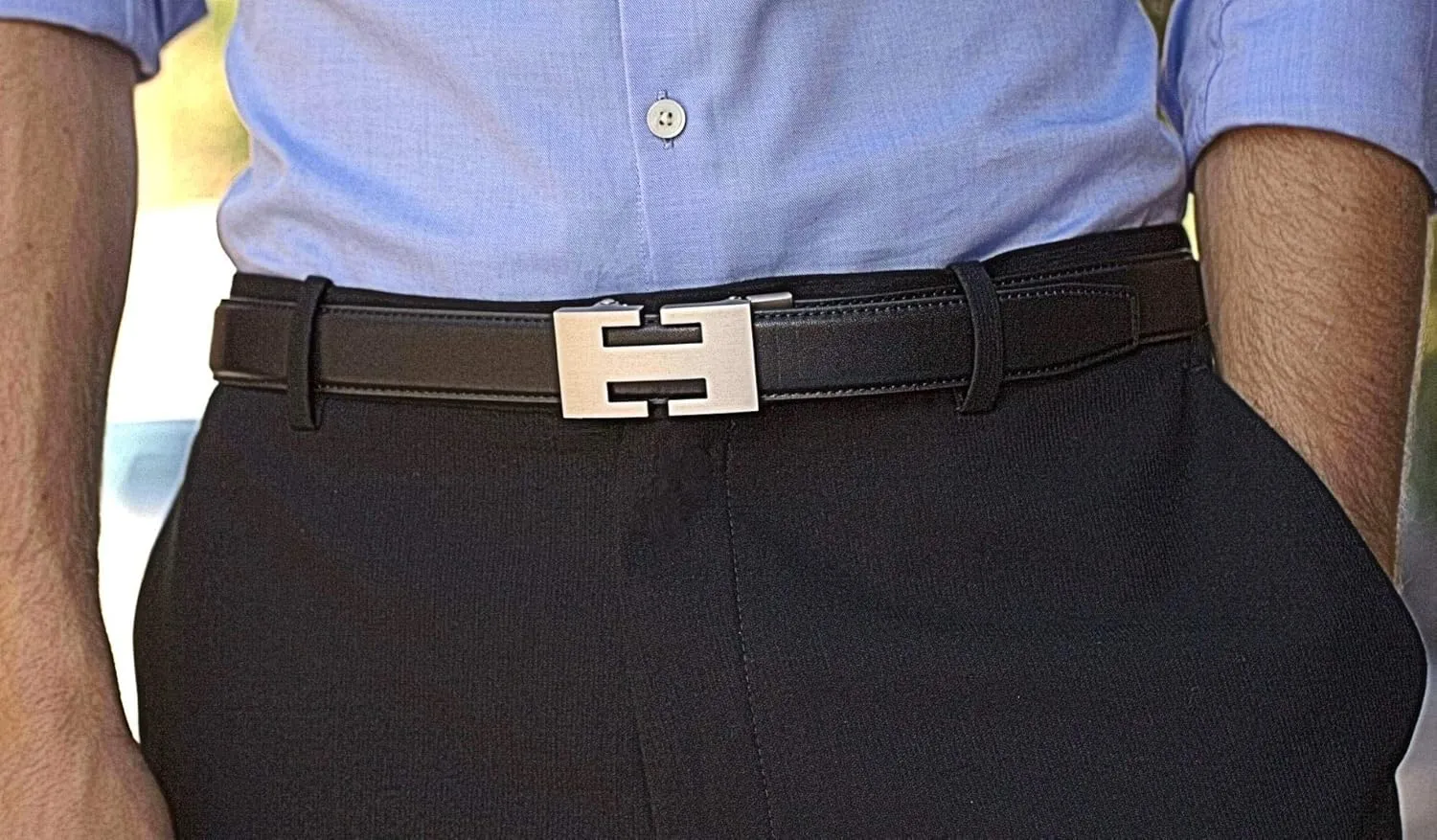 KORE Slim Full-Grain Leather Track Belts | Imagine Alloy Buckle