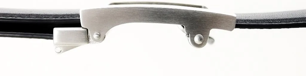 KORE Slim Full-Grain Leather Track Belts | Imagine Alloy Buckle