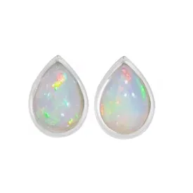 Laihas Raindrop Classic Chic Opal Stud Earrings