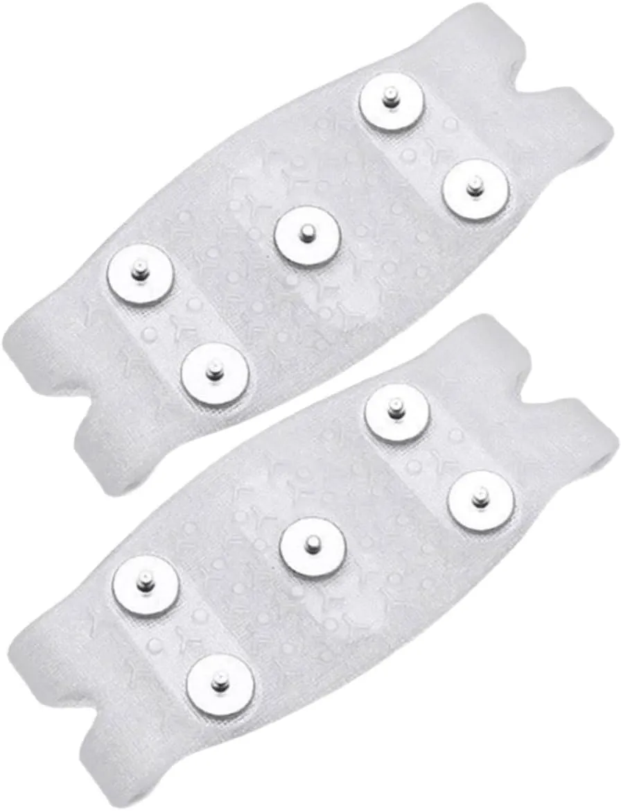 Lightweight Comfortable Anti-Slip Ice Grippers for Shoes Snowfield Hiking Climbing Safety Spikes for Men Women