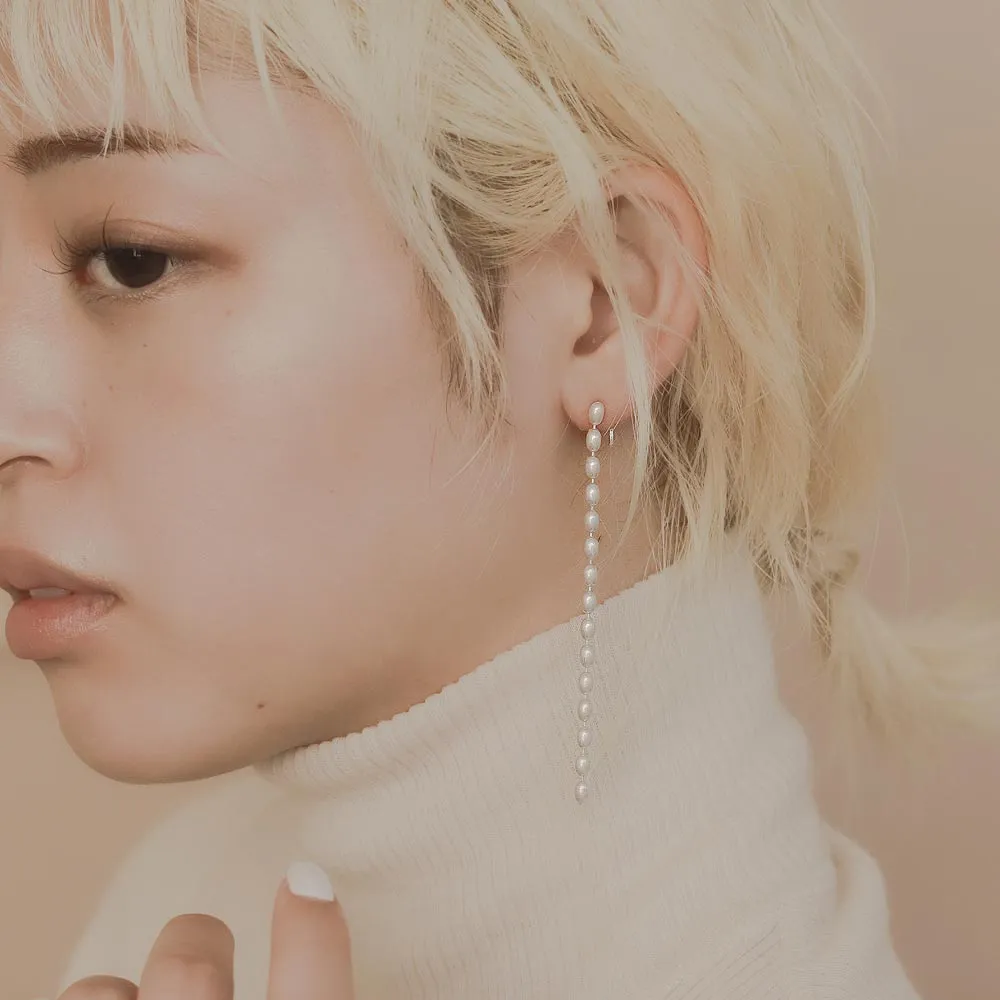 Long Ball Chain Earrings