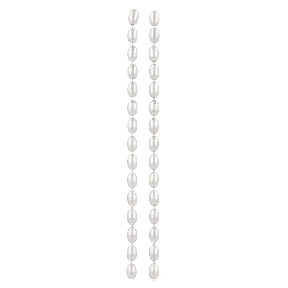 Long Ball Chain Earrings