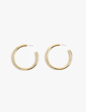 Michaela Hoops 2", Gold