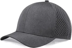 Oversize XL XXL Quick Dry Baseball Cap, Large Performance Snapback Hats, Laser Cut Mesh Ball Cap for Men Big Heads 23.5"-26"