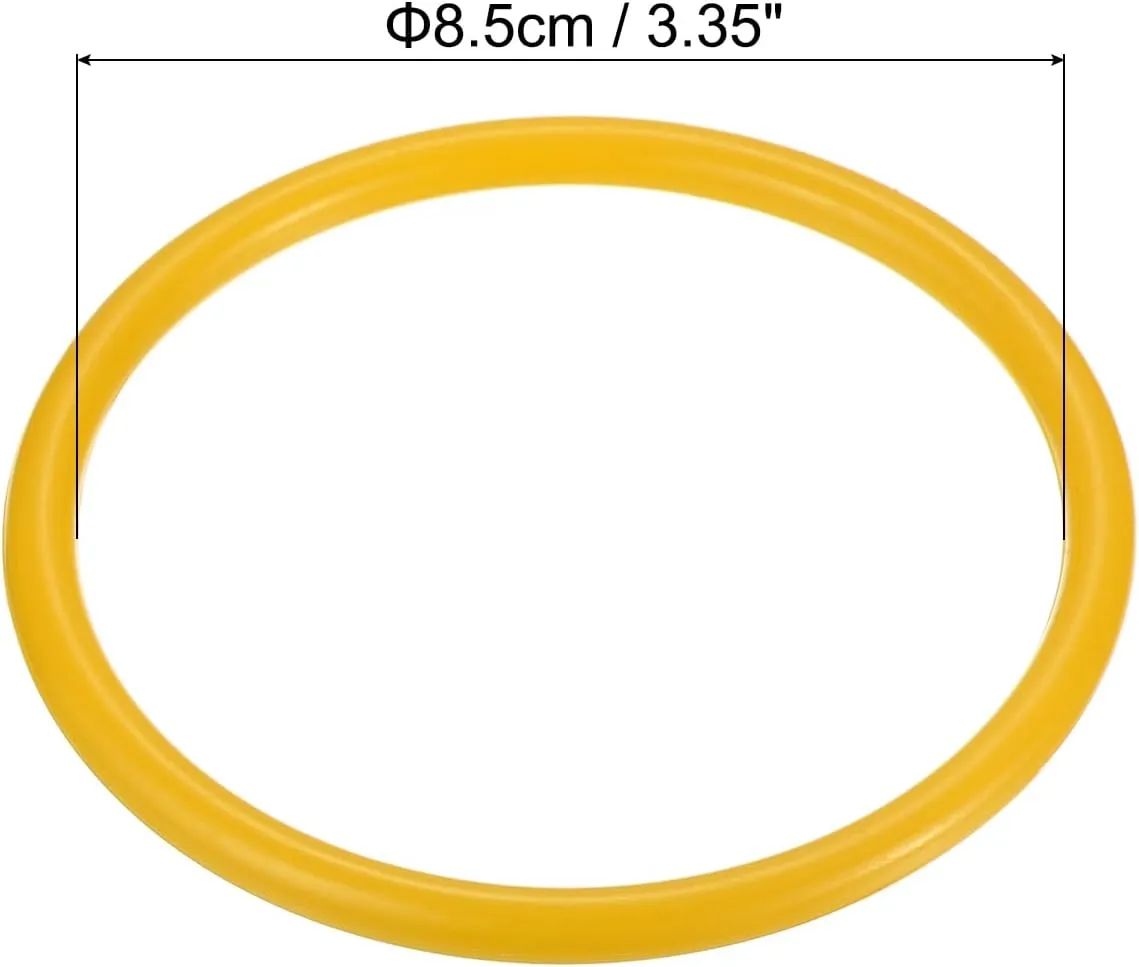 PATIKIL Carnival Ring-Toss Rings Plastic Small Hoop for Outdoor Party Favor Game Booth