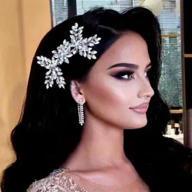 "Augustine" - Pearl and Crystal Bridal Hair Comb