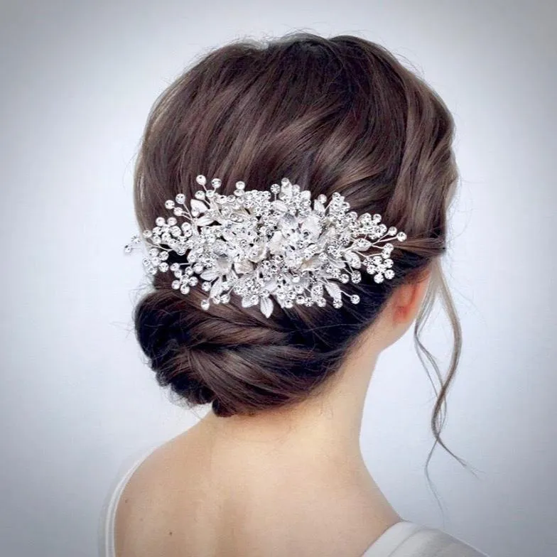 "Ines" - Crystal Bridal Hair Comb