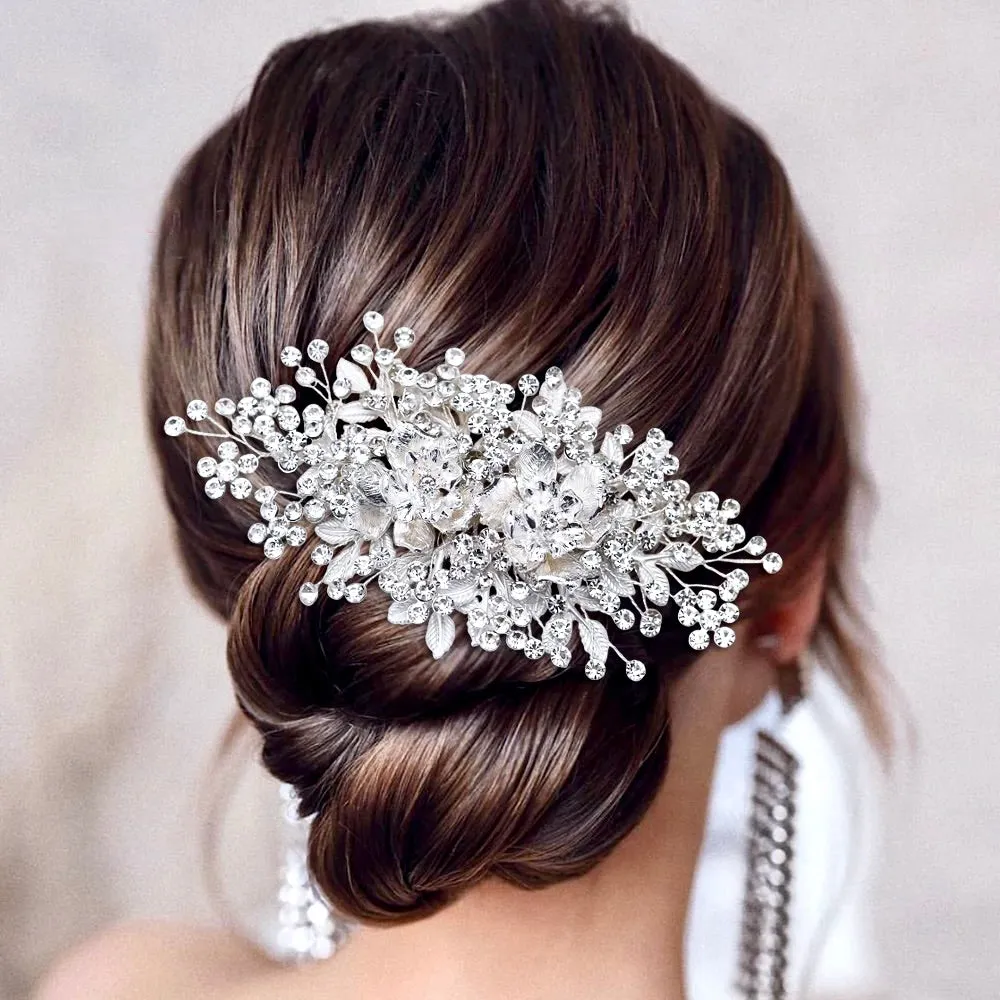 "Ines" - Crystal Bridal Hair Comb