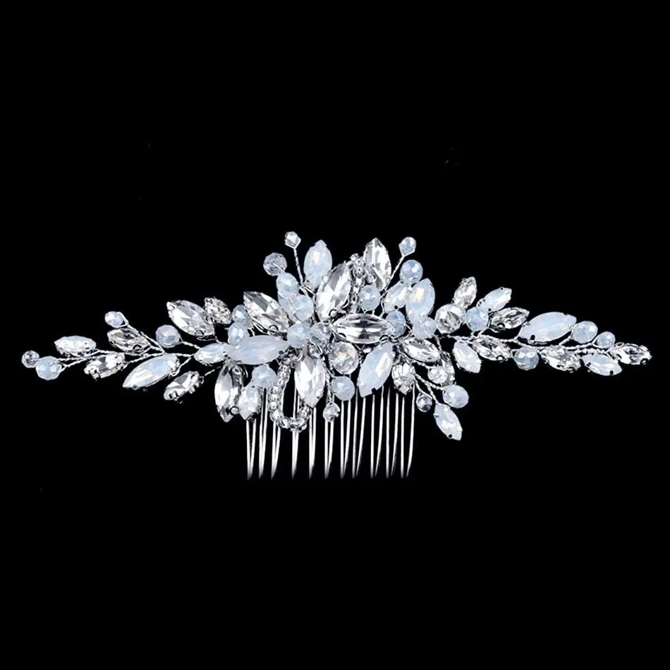 "Nina" -  Opal Bridal Hair Comb