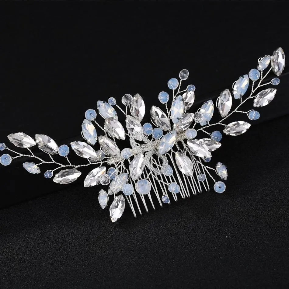 "Nina" -  Opal Bridal Hair Comb