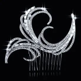 "Vienna" - Crystal Bridal Hair Comb