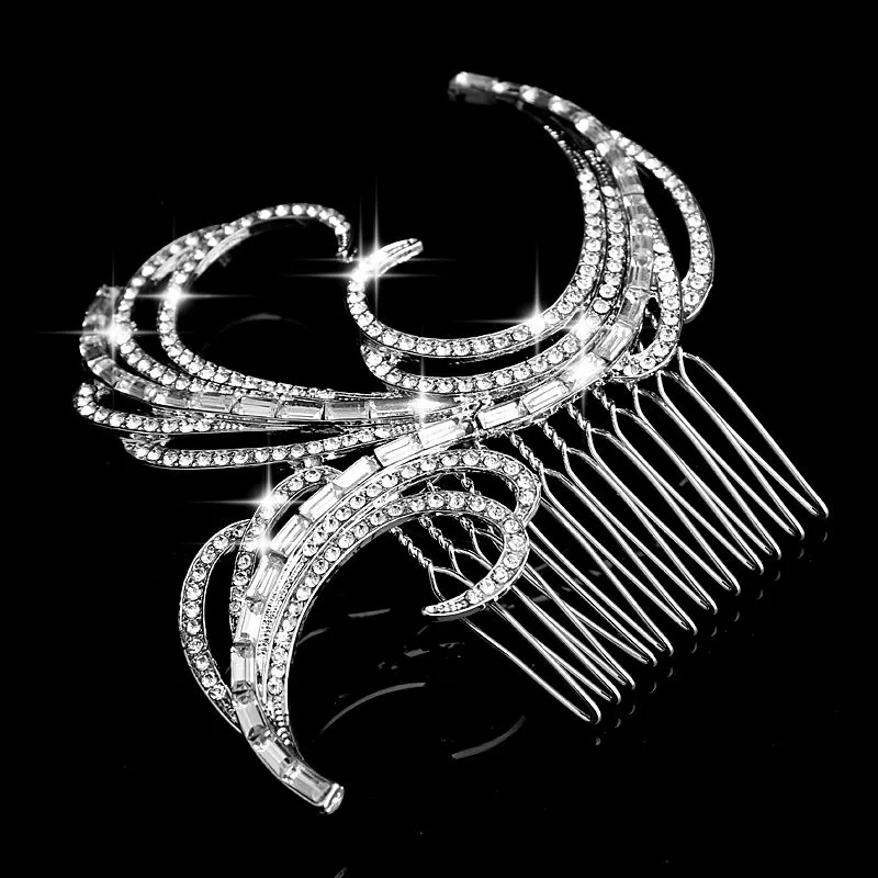 "Vienna" - Crystal Bridal Hair Comb