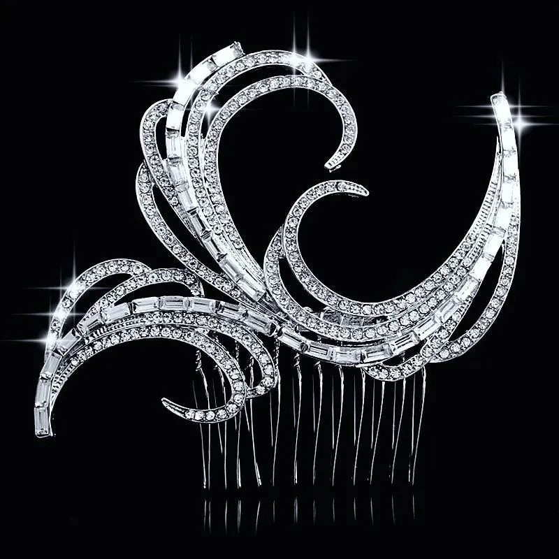 "Vienna" - Crystal Bridal Hair Comb