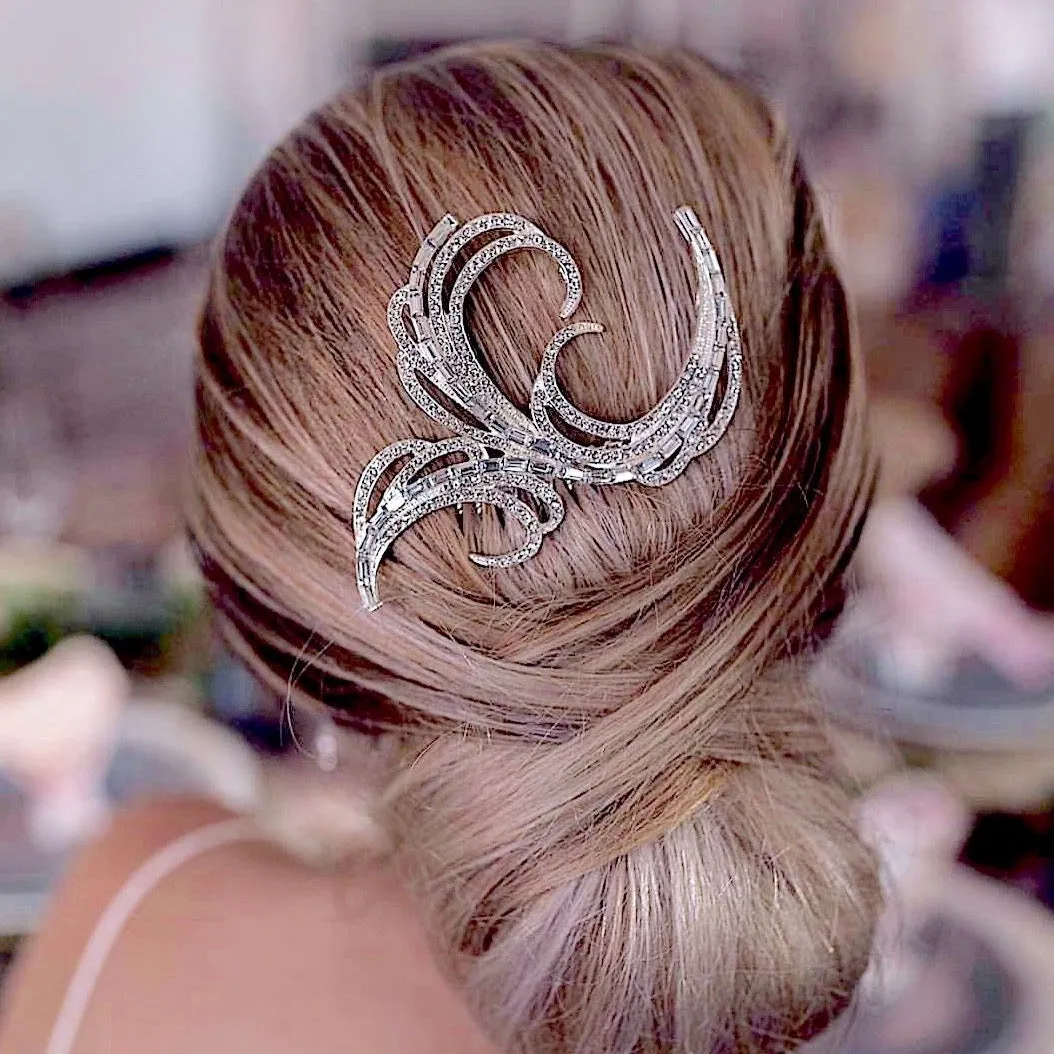 "Vienna" - Crystal Bridal Hair Comb
