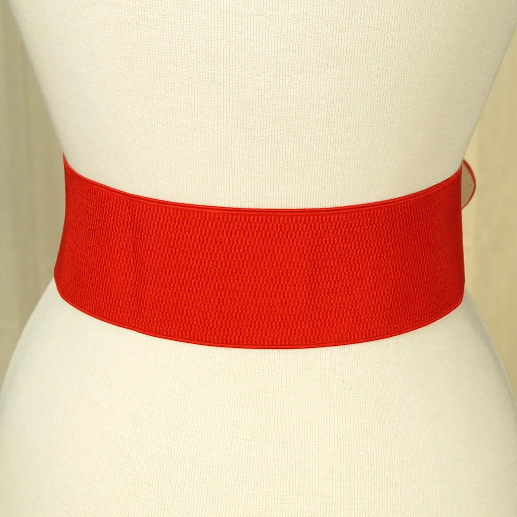 Red Pinup Cinch Belt