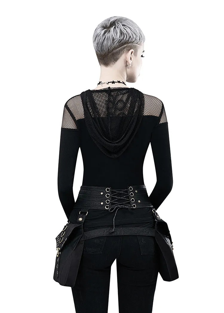 Retro Gothic Vintage Motorcycle Bag Steampunk Waist Leg Bags